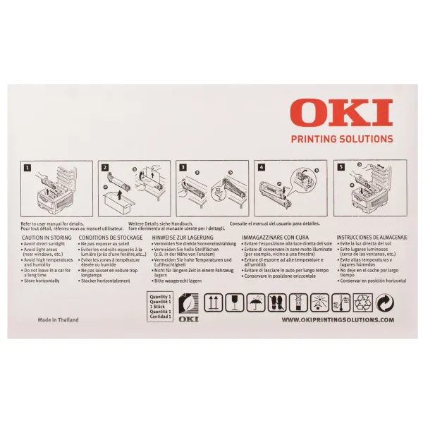 Драм-картридж C58_59 черный Oki (43381724) - Фото 4