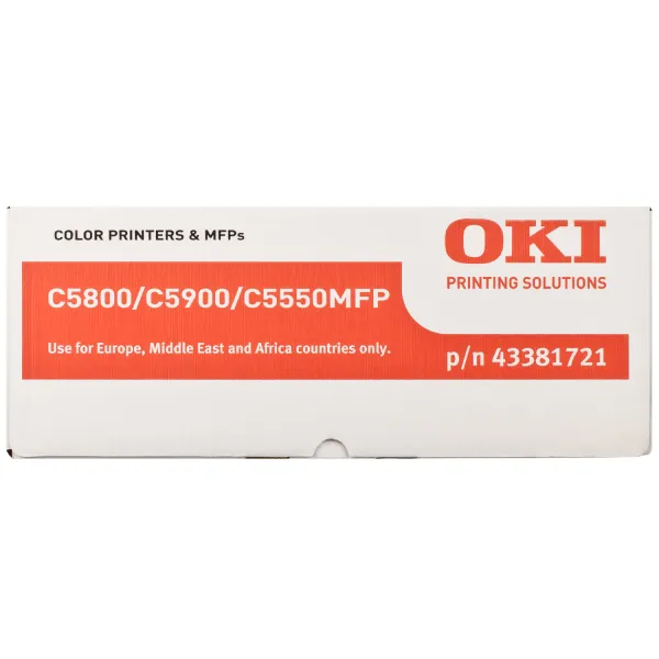 Драм-картридж C58_59 желтый Oki (43381721) - Фото 2