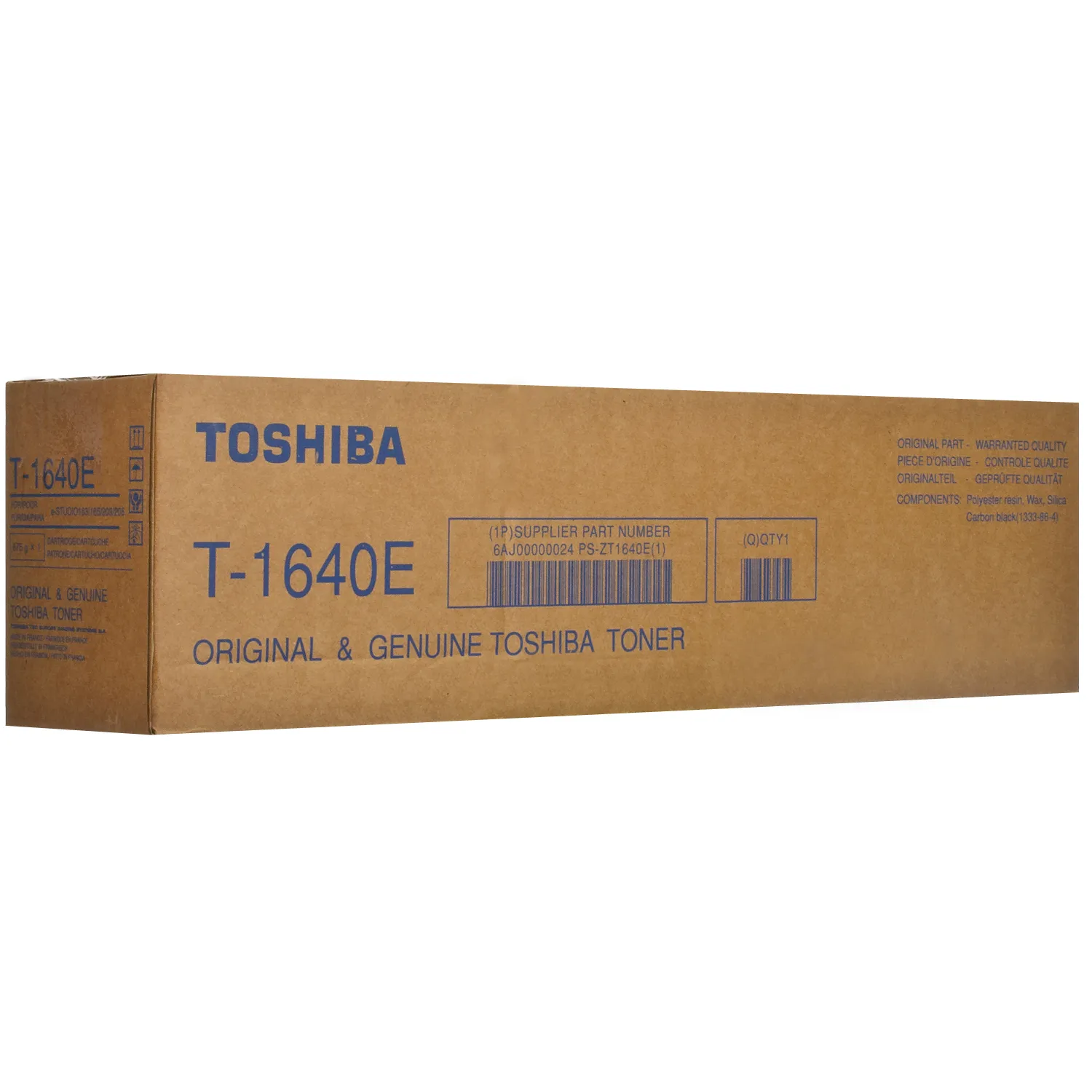 Тонер-картридж T-1640E-24K Toshiba (6AJ00000024/6AJ00000186) - Фото 1