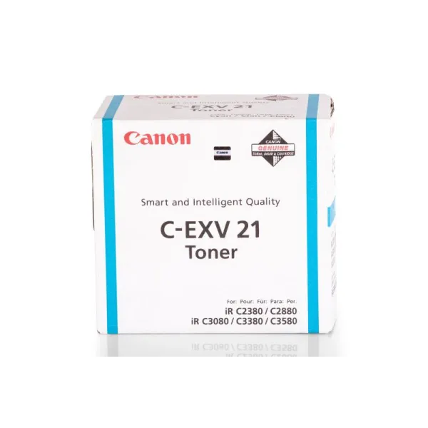 Тонер-картридж C-EXV21 голубой Canon (0453B002AA) - Фото 1