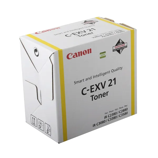 Тонер-картридж C-EXV21 желтый Canon (0455B002AA) - Фото 3
