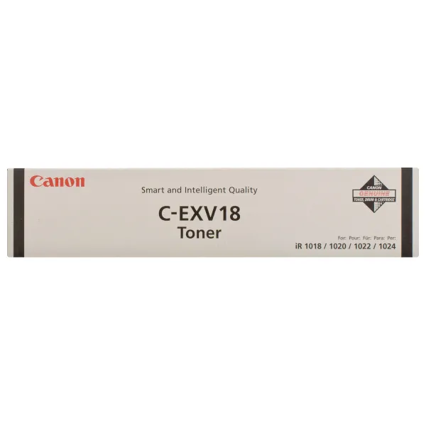 Тонер-картридж C-EXV18 черный Canon (0386B002) - Фото 2