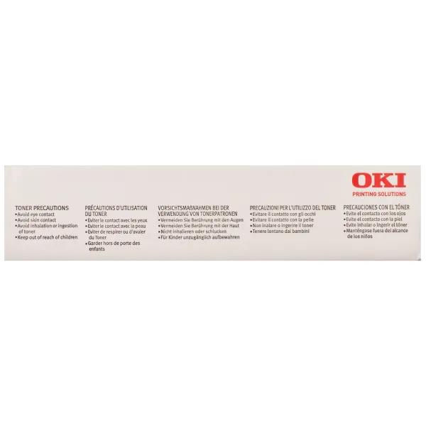 Тонер-картридж C56/57 6K NEU чорний Oki (43324440) - Фото 1