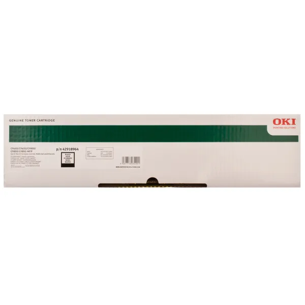 Тонер-картридж C9600 NEU черный Oki (42918964) - Фото 3