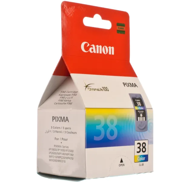 Картридж CL-38 кольоровий Canon (2146B001/2146B005) - Фото 2