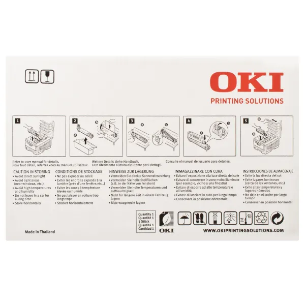 Драм-картридж C5650_5750 желтый Oki (43870005) - Фото 3