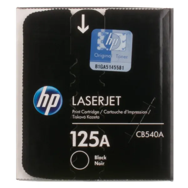 Картридж 125A чорний HP (CB540A) - Фото 4