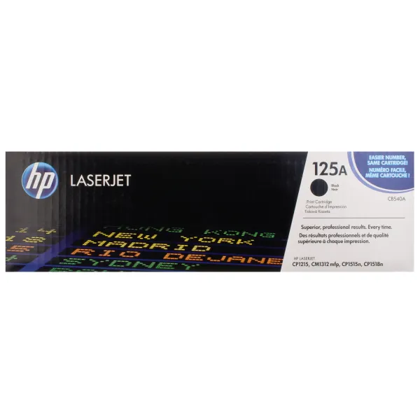Картридж 125A чорний HP (CB540A) - Фото 5