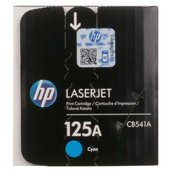 Картридж 125A блакитний HP (CB541A) - Фото 4