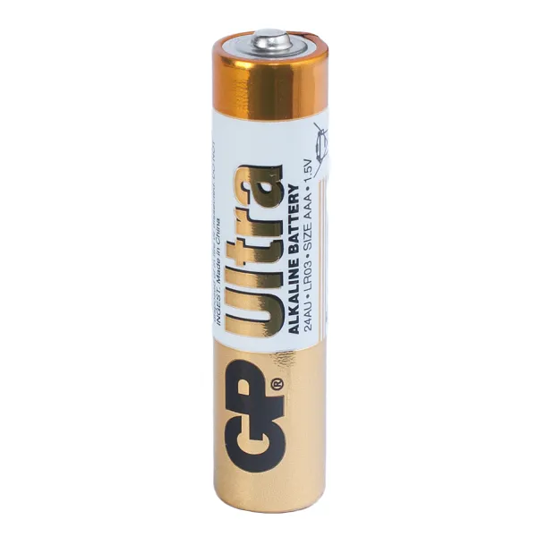Батарейка AAA Ultra Alkaline 24AU LR03 GP (24AU21-SB4) (цена за 1 шт) - Фото 7