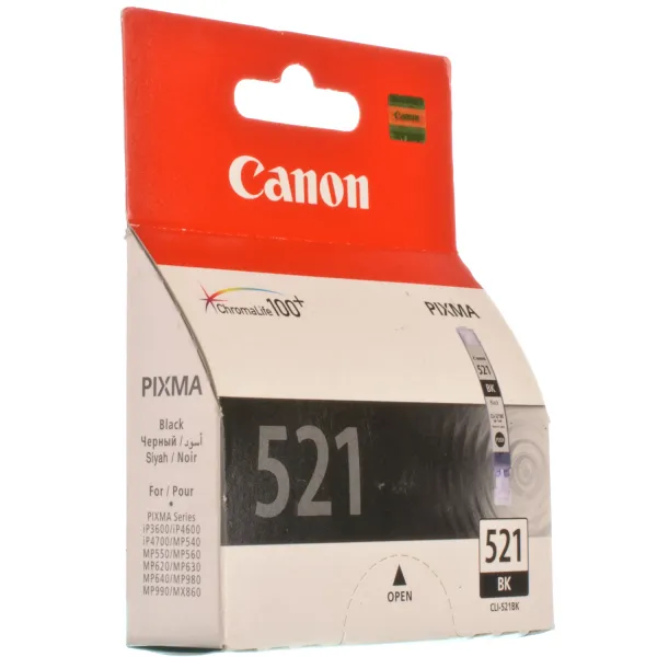 Картридж CLI-521Bk чорний Canon (2933B001) - Фото 8