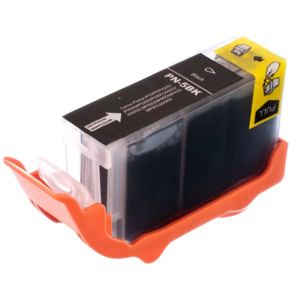Картридж сумісний Canon PGI-5PGBK (0628B024) 500 арк, чорний Patron (PN-5BK) - Фото 1