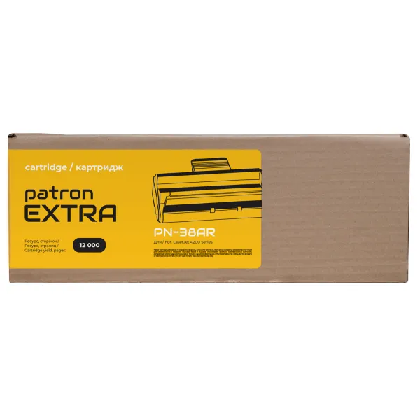 Картридж сумісний HP 38A (Q1338A) Extra Patron (PN-38AR) - Фото 3