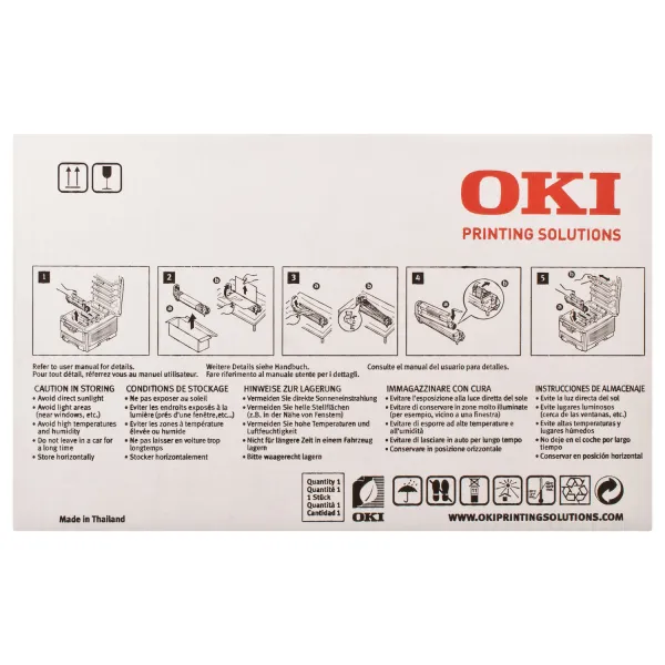 Драм-картридж C5850_5950 голубой Oki (43870023) - Фото 2
