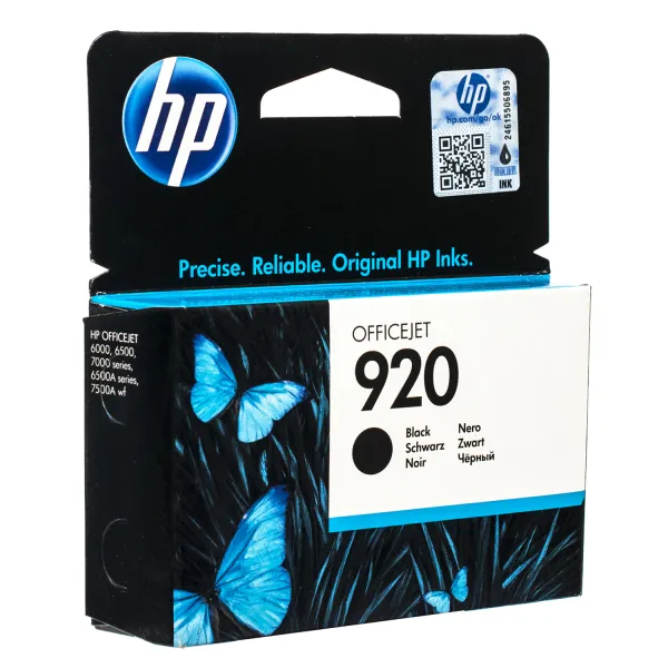 Картридж №920 420 стр, черный HP (CD971AE) - Фото 33