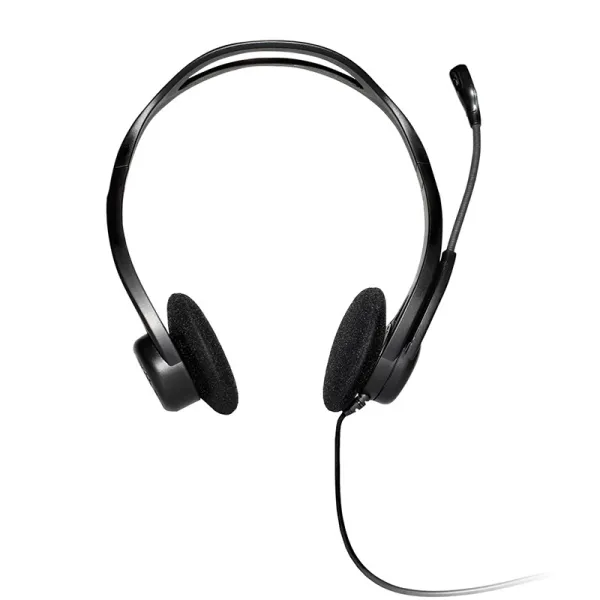 Гарнітура USB PC 960 Stereo, чорна Logitech (981-000100) - Фото 4
