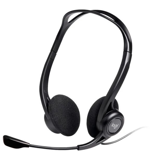 Гарнітура USB PC 960 Stereo, чорна Logitech (981-000100) - Фото 3