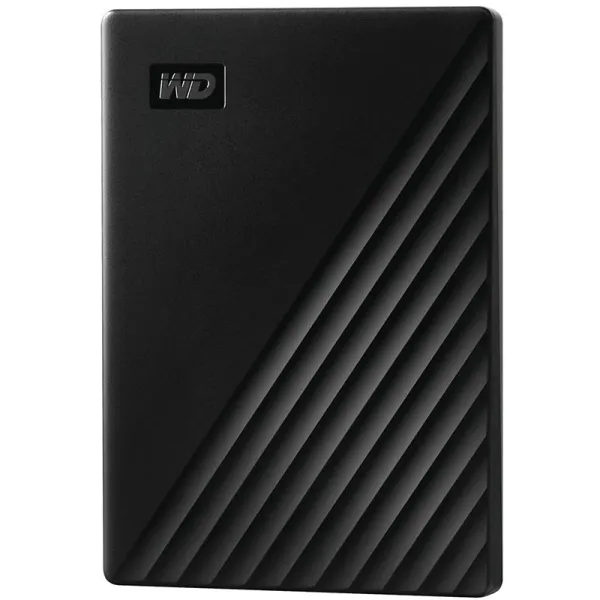 Диск жесткий внешний портативный 4TB USB 3.2 Gen 1 My Passport черный WD (WDBPKJ0040BBK-WESN)