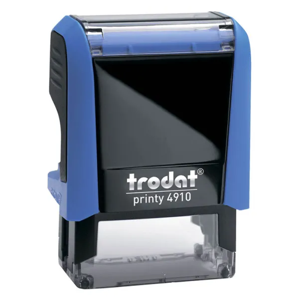 Оснастка для прямоугольной печати Printy 4910 26х9 мм, синяяTrodat (4910/P4/син)