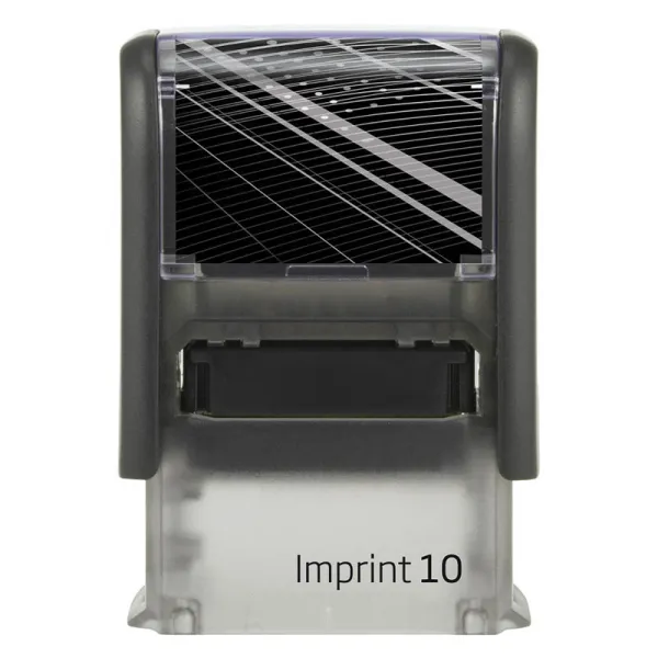 Оснастка для прямокутної печатки Imprint 10 26x9 мм, чорна Trodat (8910/черн)