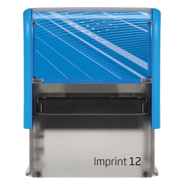 Оснастка для прямоугольной печати Imprint 12 47x18 мм, синяя Trodat (8912/син)