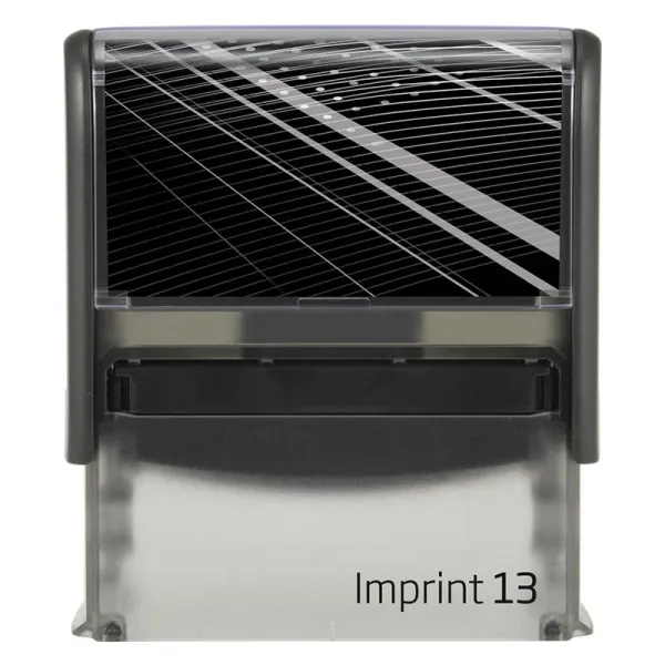 Оснастка для прямоугольной печати Imprint 13 58x22 мм, черная Trodat (8913/черн)