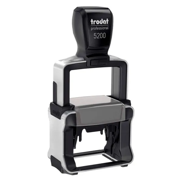 Оснастка для прямоугольной печати Professional Line 5200 41x24 мм, металл, черная Trodat (5200/P4/мет/черн)