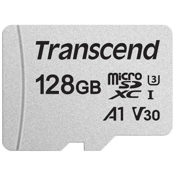 Карта памяти 128GB microSDXC C10 UHS-I R95/W45MB/s Transcend (TS128GUSD300S) - Фото 4