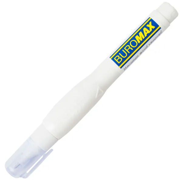 Коректор-ручка 12 мл спиртова основа Buromax (BM.1034) - Фото 11