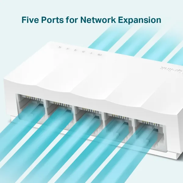 Коммутатор сетевой LS1005 TP-Link (LS1005) - Фото 5