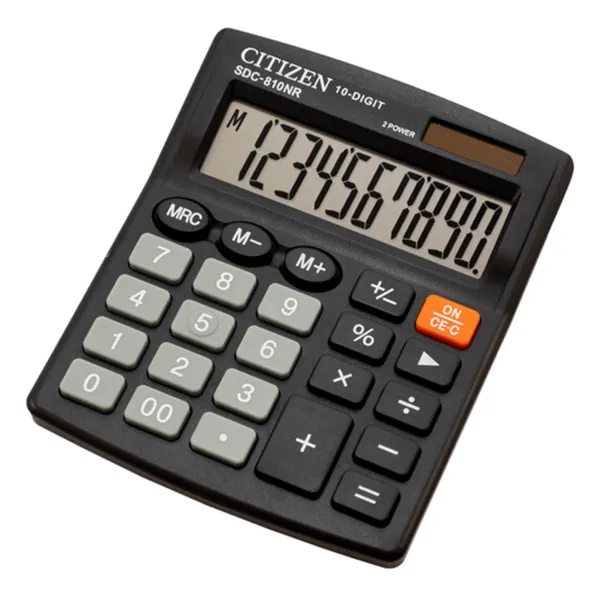 Калькулятор SDC-810BII 10 разрядов Citizen (SDC-810NR)