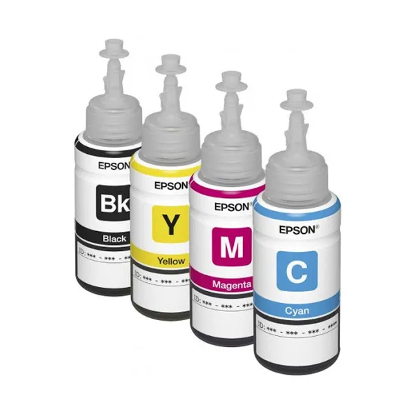 Комплект чорнил L100 CMYK (4 x 70мл) Epson - Фото 3