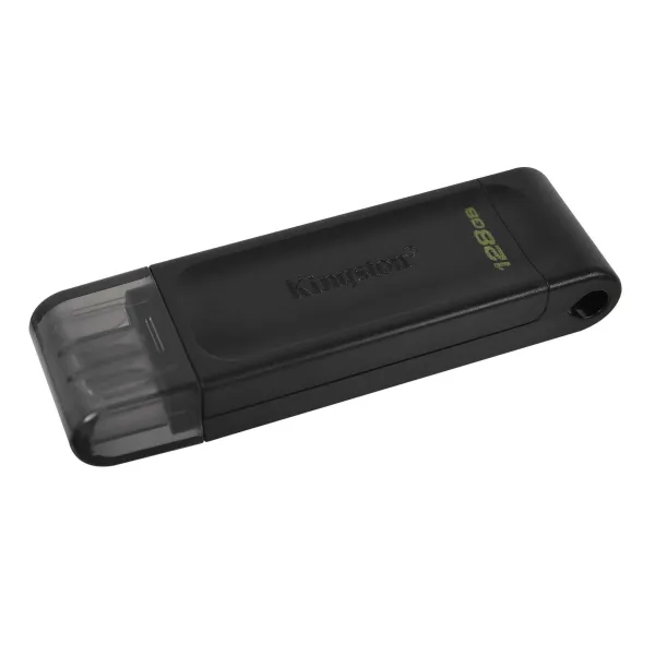 Накопитель USB 3.2 Type-C 128GB Gen 1 DT70 Kingston (DT70/128GB) - Фото 2