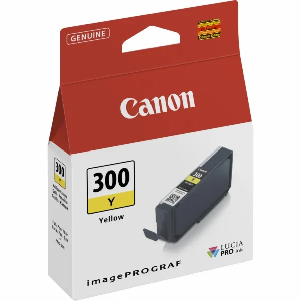 Картридж PFI-300 желтый Canon (4196C001) - Фото 2