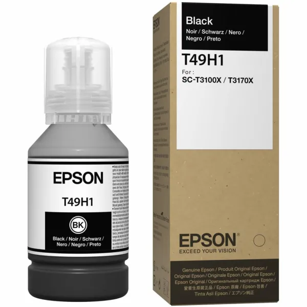 Чернила SC-T3100x черные Epson (C13T49H100/C13T49H10N) - Фото 10