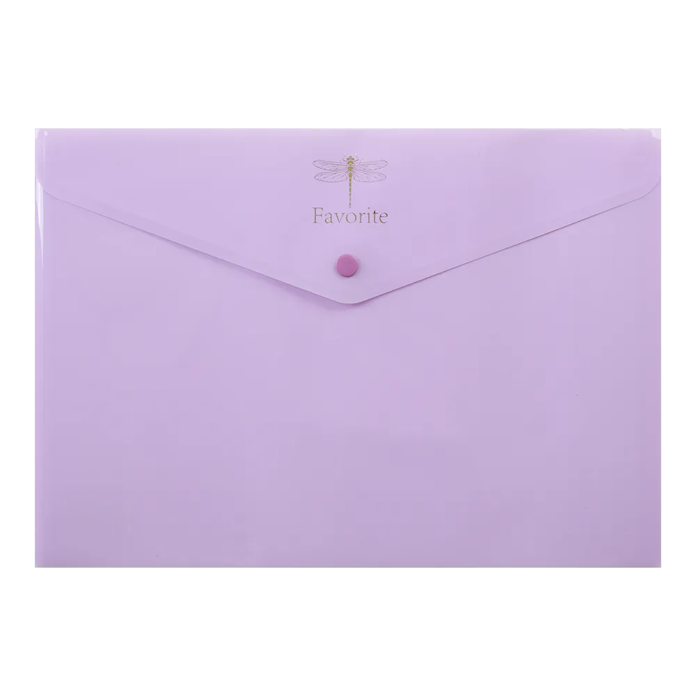 Папка-конверт на кнопке А4, сиреневая Pastel Favorite Buromax (BM.3953-26) Папка-конверт на кнопке А4, сиреневая Pastel Favorite Buromax (BM.3953-26)