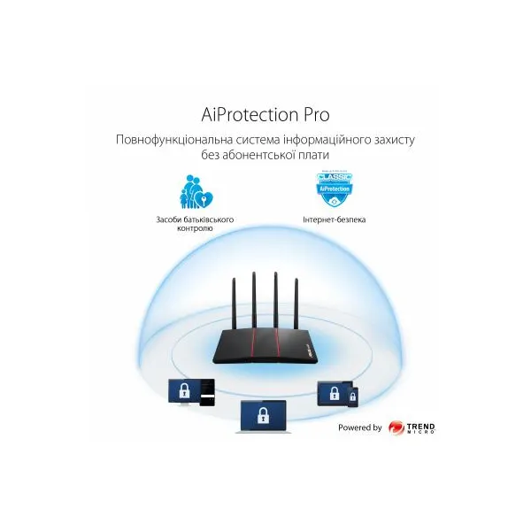 Маршрутизатор WI-FI RT-AX55 ASUS (RT-AX55) - Фото 5