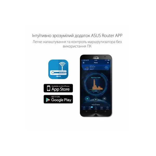 Маршрутизатор WI-FI RT-AX55 ASUS (RT-AX55) - Фото 3