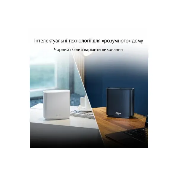 Маршрутизатор WI-FI WiFi CT8,2PK,black ASUS (CT8-2PK-BLACK) - Фото 7