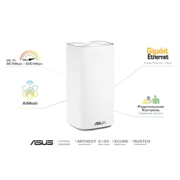 Маршрутизатор WI-FI WiFi mini CD6,2PK ASUS (CD6-2PK)