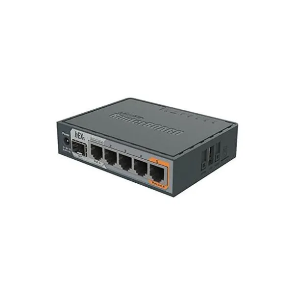 Маршрутизатор WI-FI hEXS5xGE(1xPoE) MikroTik (RB760IGS) - Фото 12