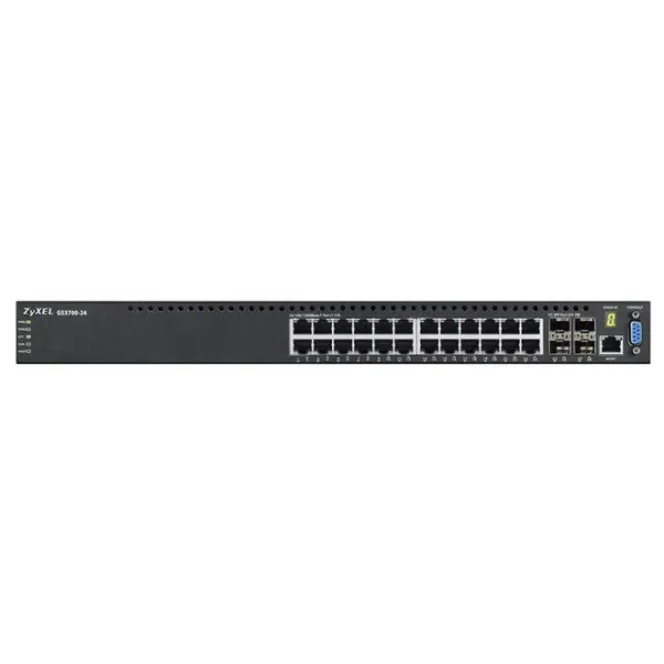 Маршрутизатор сетевой GS3700-24-ZZ0101F ZYXEL (GS3700-24-ZZ0101F) - Фото 3