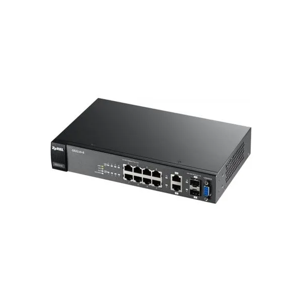 Маршрутизатор сетевой GS2210-8-EU0101F ZYXEL (GS2210-8-EU0101F)