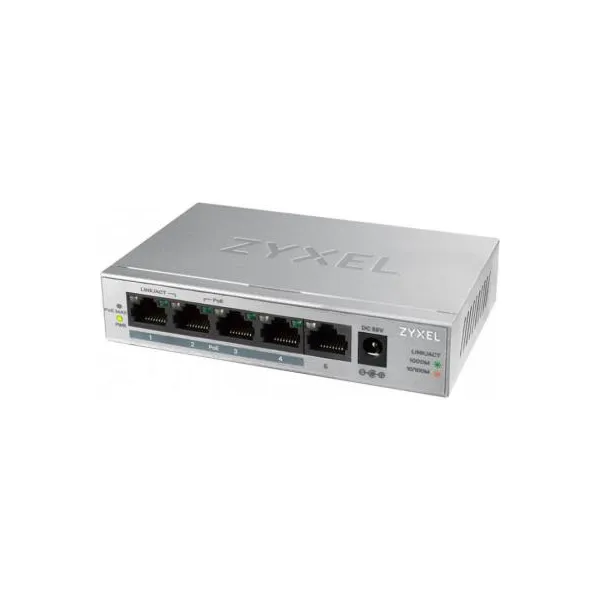 Коммутатор неуправляемый GS1005HP-EU0101F ZYXEL (GS1005HP-EU0101F)