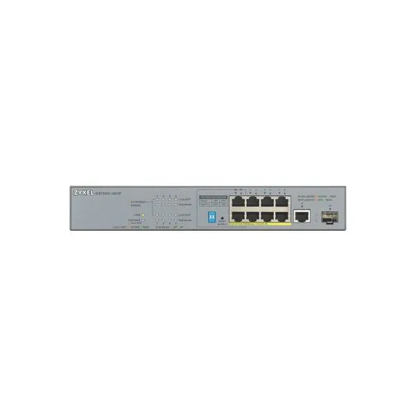 Коммутатор неуправляемый GS1300-10HP-EU0101F ZYXEL (GS1300-10HP-EU0101F) - Фото 1