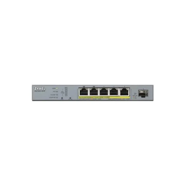 Коммутатор управляемый GS1350-6HP-EU0101F ZYXEL (GS1350-6HP-EU0101F) - Фото 2