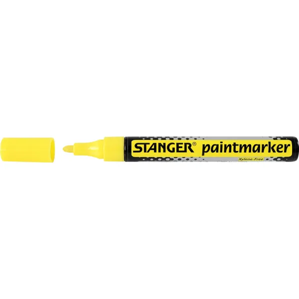 Маркер 2-4 мм, жовтий Paint Stanger (M400-219015) - Фото 2