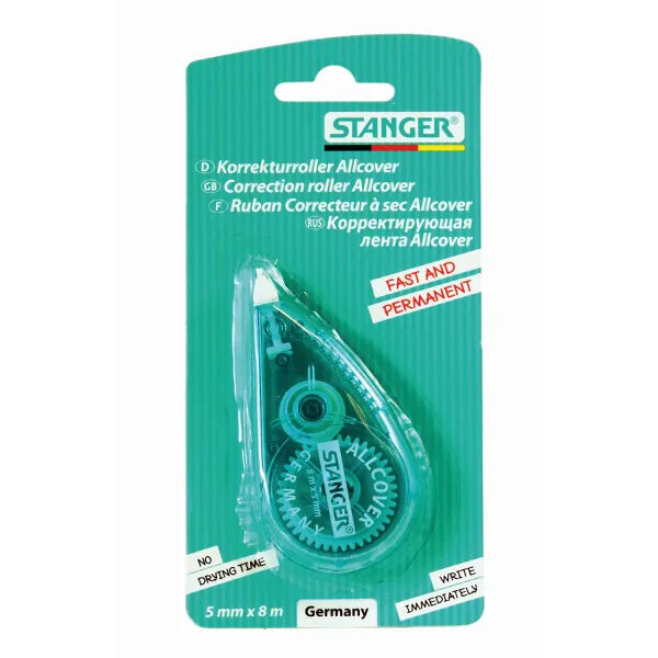 Корректор-лента 5 мм х 8 м All Cover Stanger (18000101059) - Фото 7