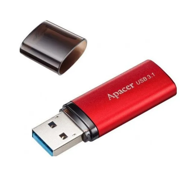 Накопичувач USB 3.2 Type-A 32GB AH25B червоний Apacer (AP32GAH25BR-1) - Фото 2