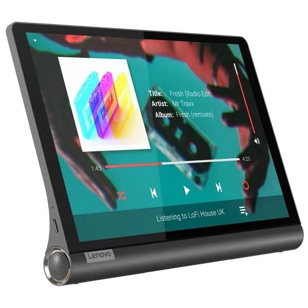 Планшет Yoga Smart Tab 4,64 GB,WiFi,сірий LENOVO (ZA3V0040UA) - Фото 1
